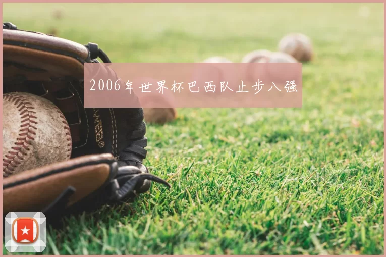 2006年世界杯巴西队止步八强
