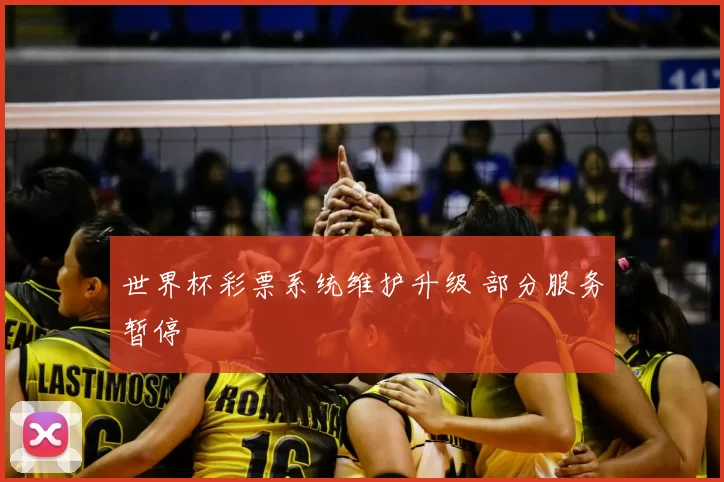 世界杯彩票系统维护升级 部分服务暂停